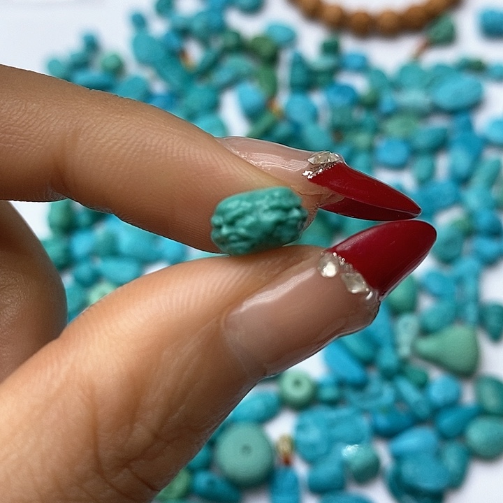 绿松石珠宝奇石未镶嵌