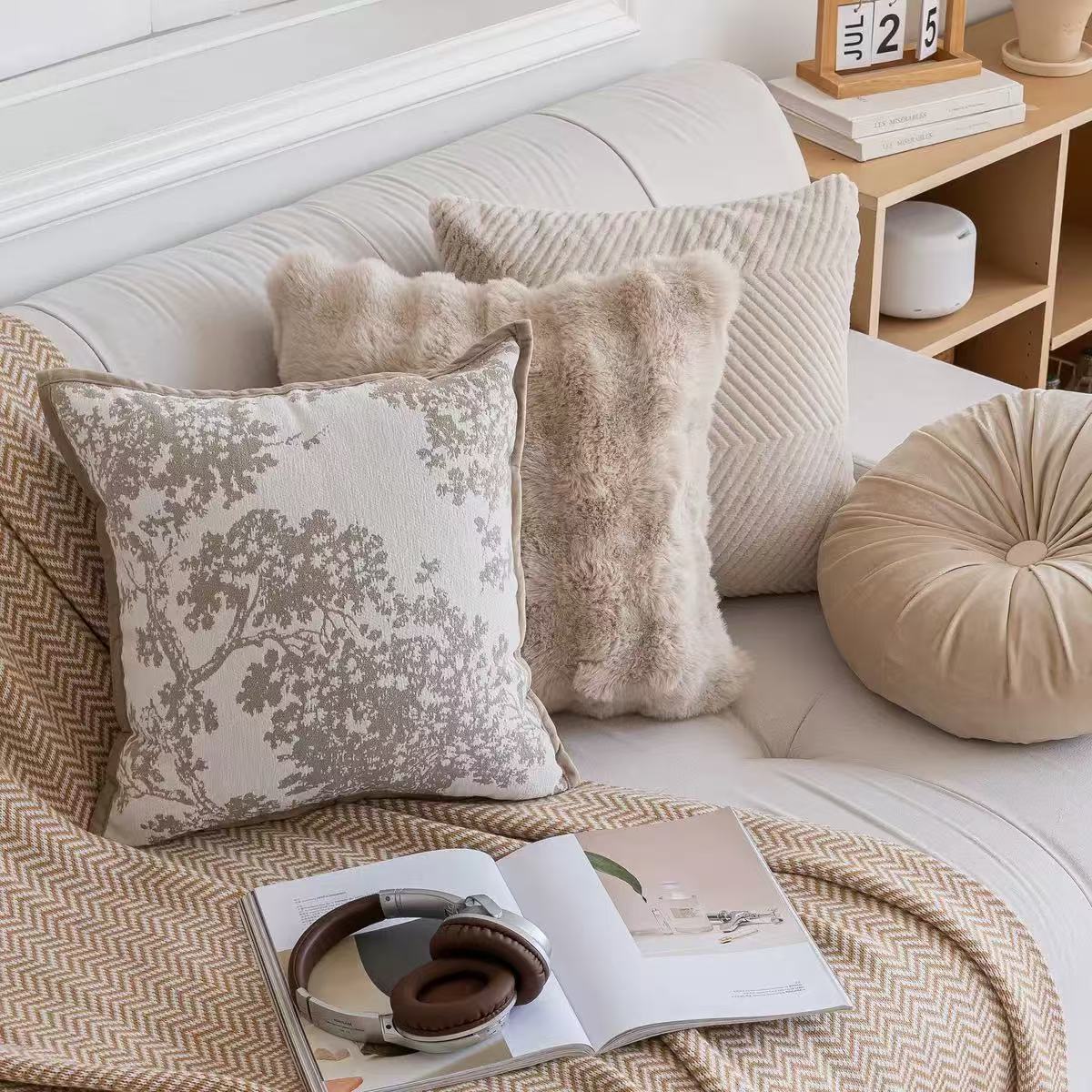 简约现代轻奢抱枕靠垫沙发靠枕组合自行搭配直播选款联系客服备注