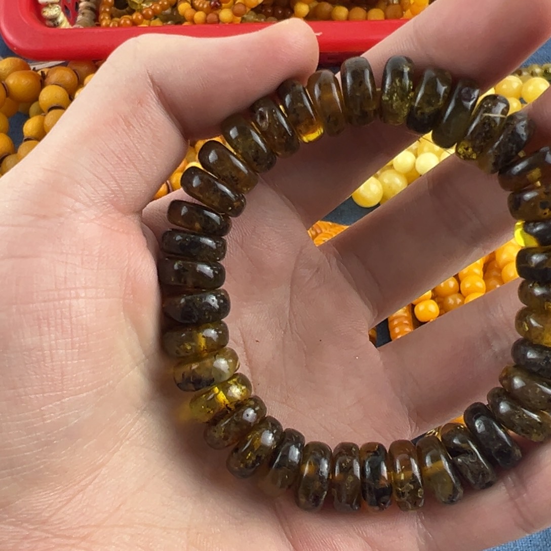 琥珀未镶嵌珠宝奇石