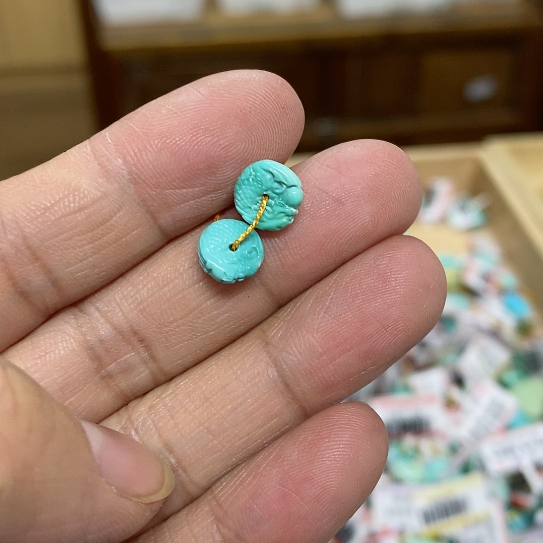 绿松石珠宝奇石未镶嵌