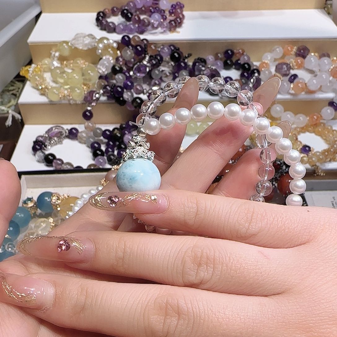 水晶手链未镶嵌无***拳八