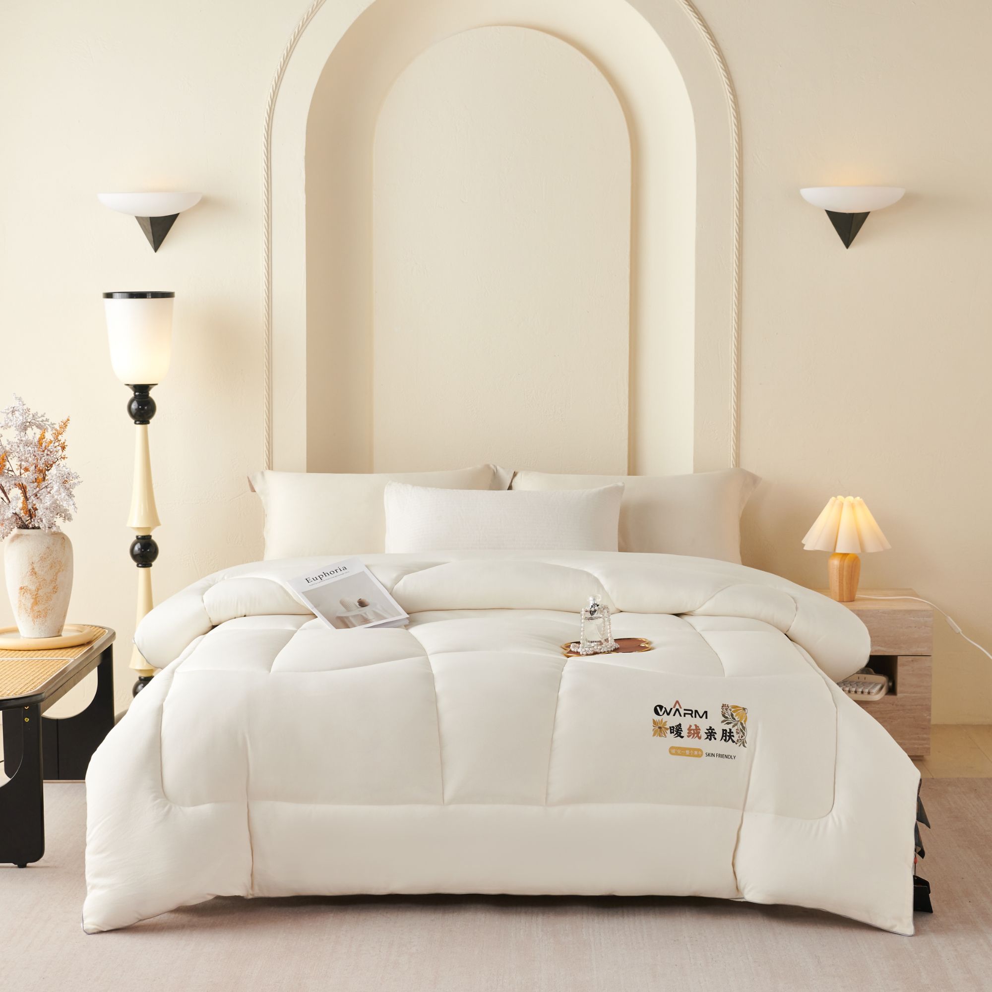 {苗总补贴}新款暖绒亲肤被