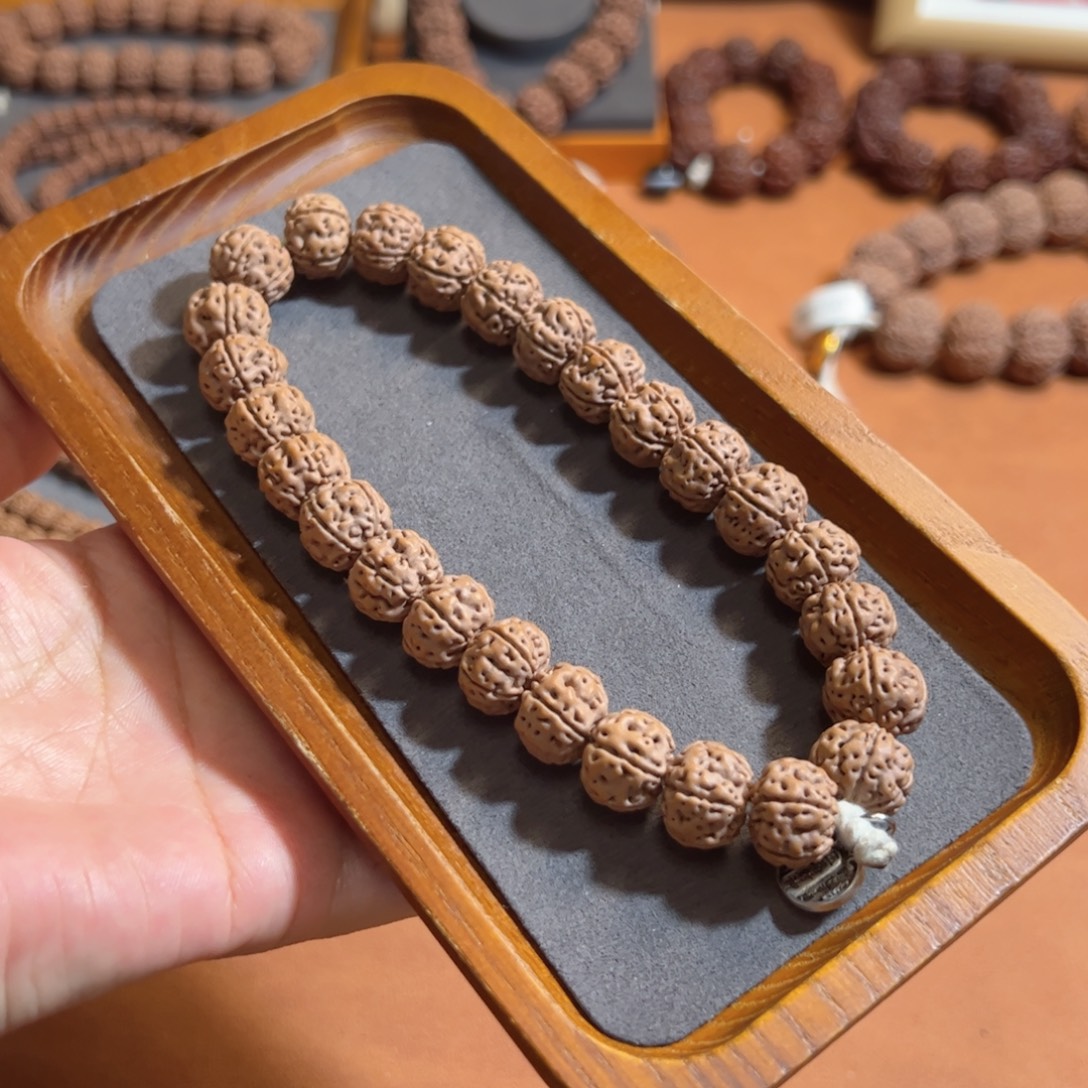 手串金刚菩提13标款勿里达纯血老树王金刚菩提