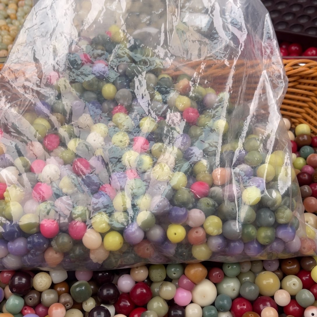 白玉菩提吊坠z12_13/40+5颗 微瑕不售后