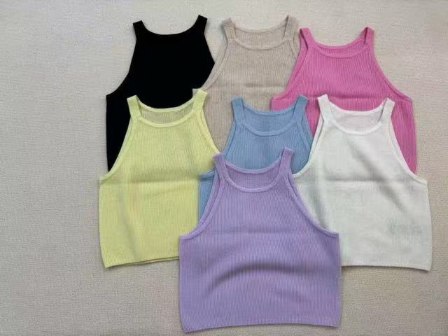 100％山羊绒吊带背心