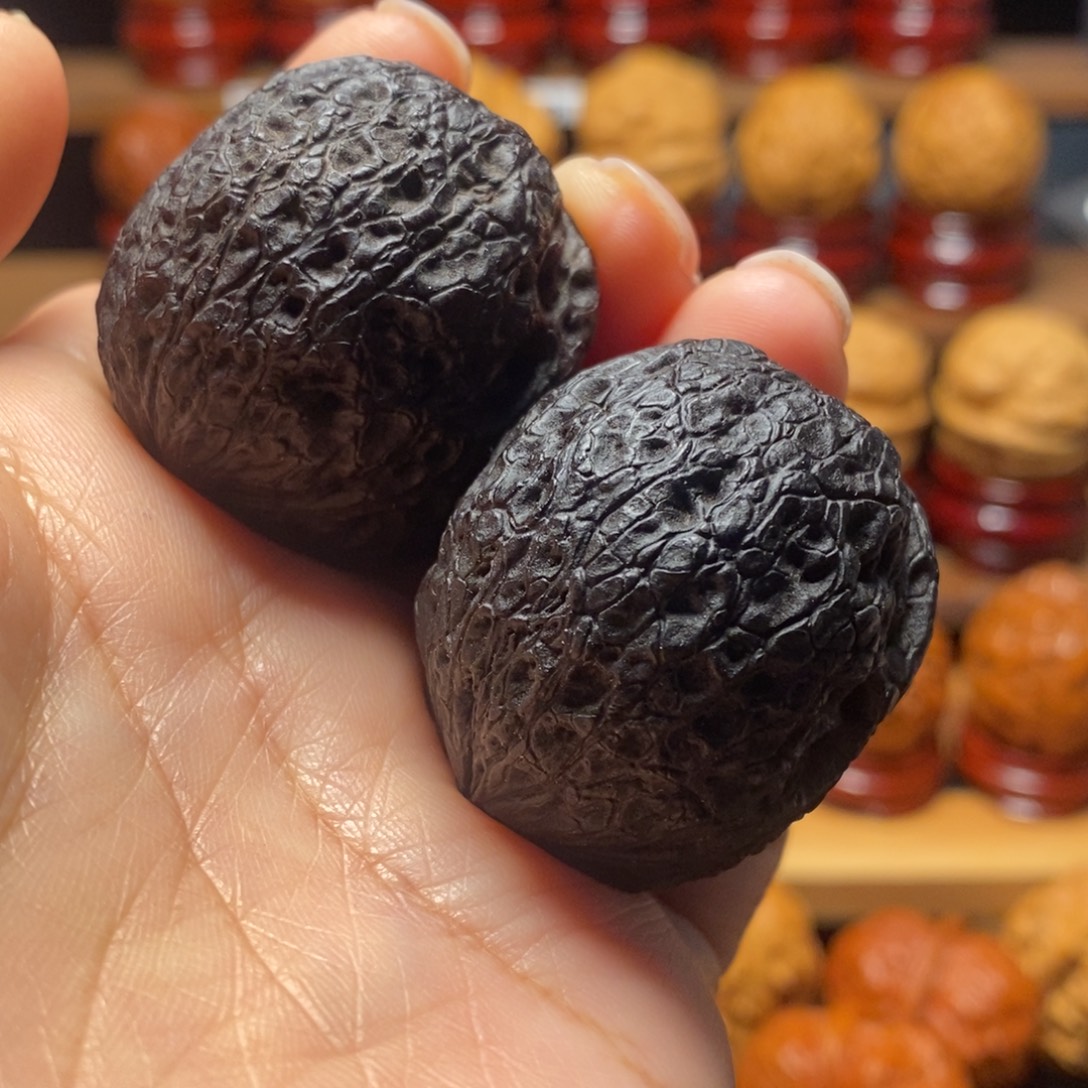 文玩核桃把件地闷40尺