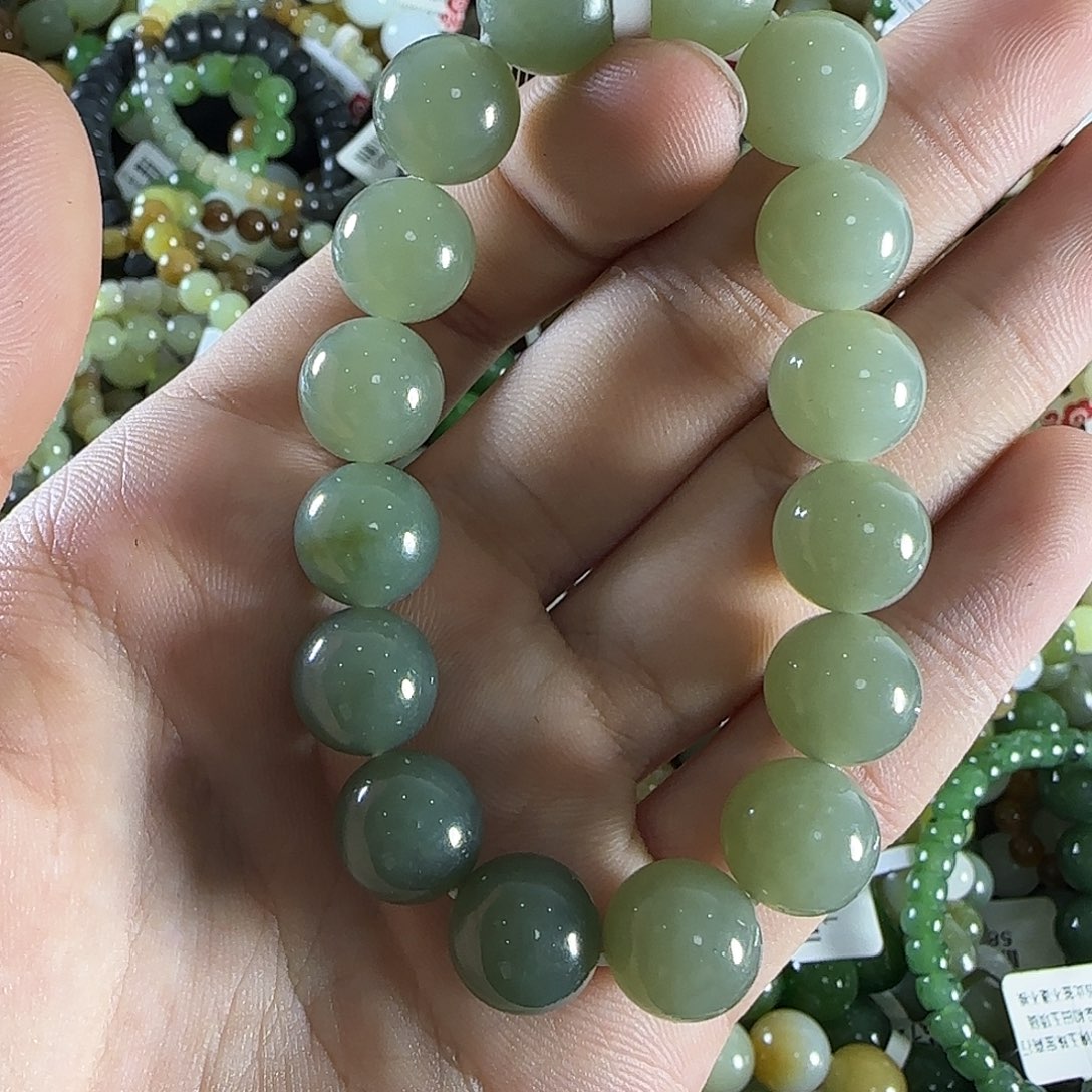 和田玉手链未镶嵌185