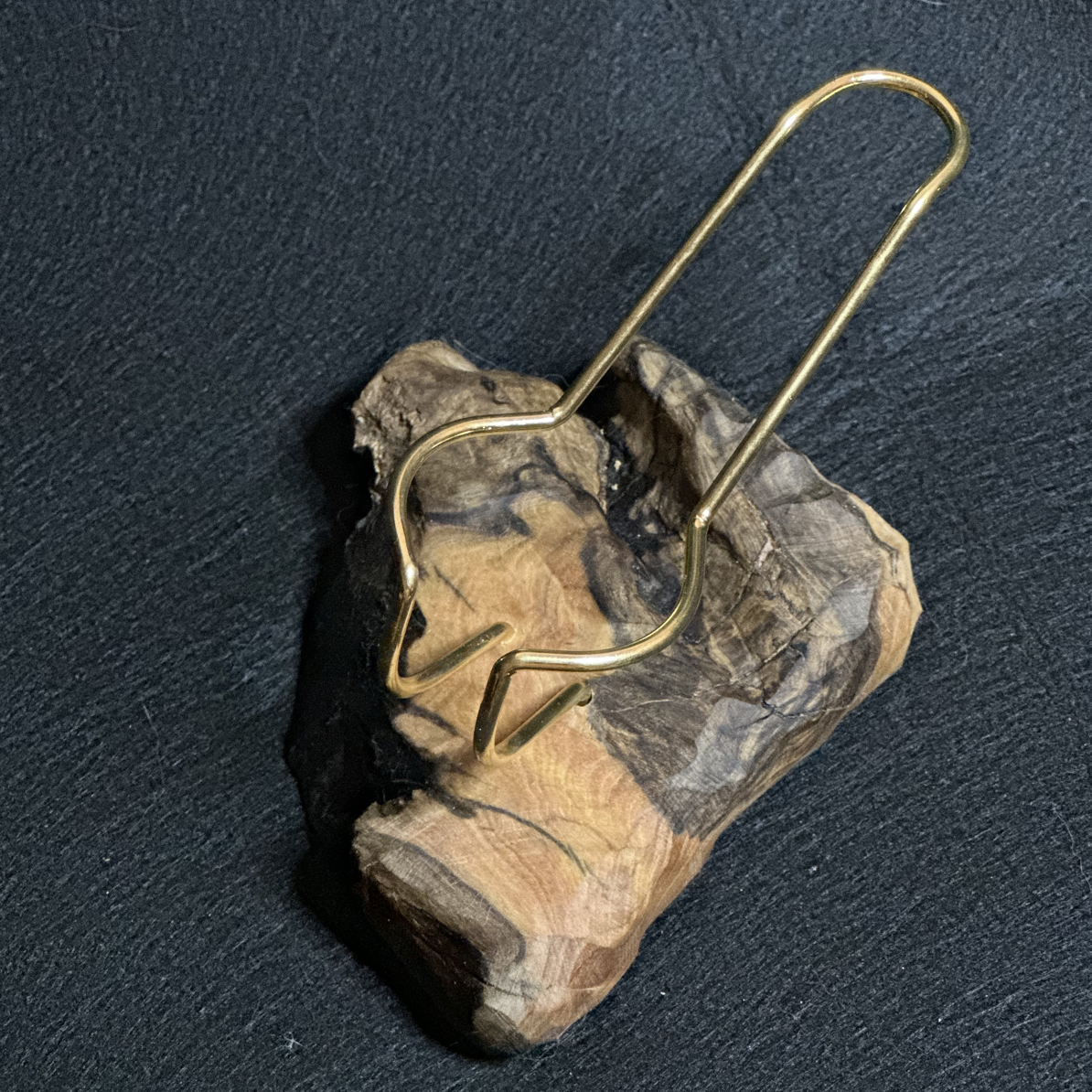 随形鬼柳烟斗底座 纯手工制作 诧寂风 硬木秒沉水 写意