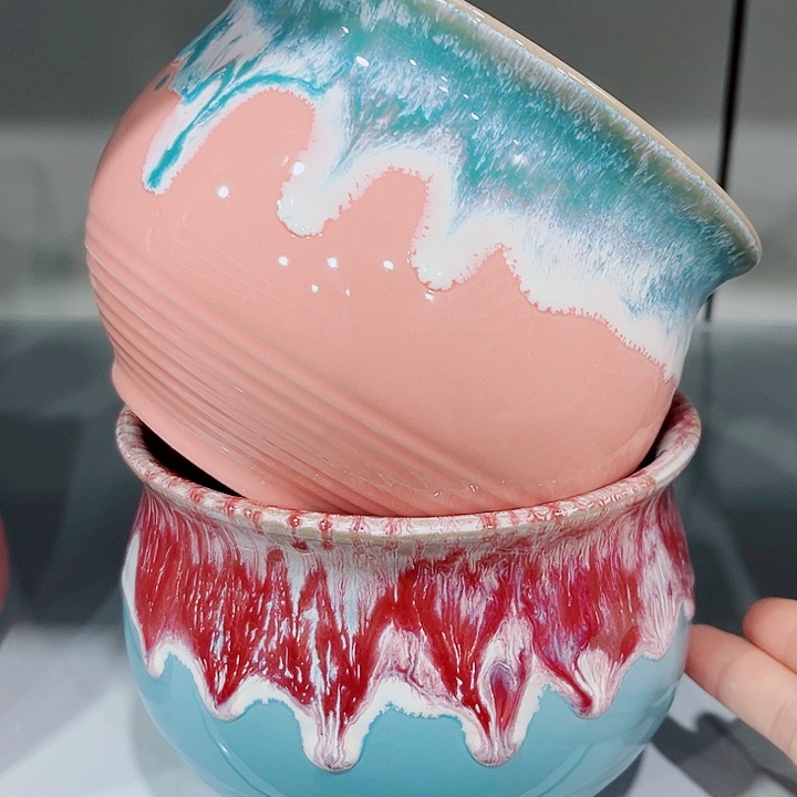 多肉陶瓷花盆满10元包邮