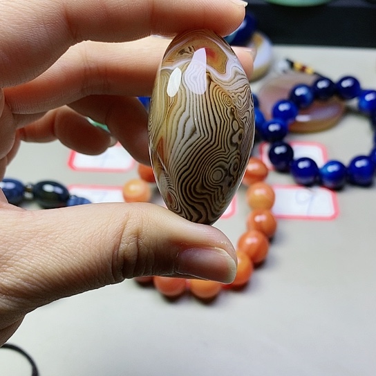 玛瑙/玉髓吊坠(不含链)未镶嵌慎*