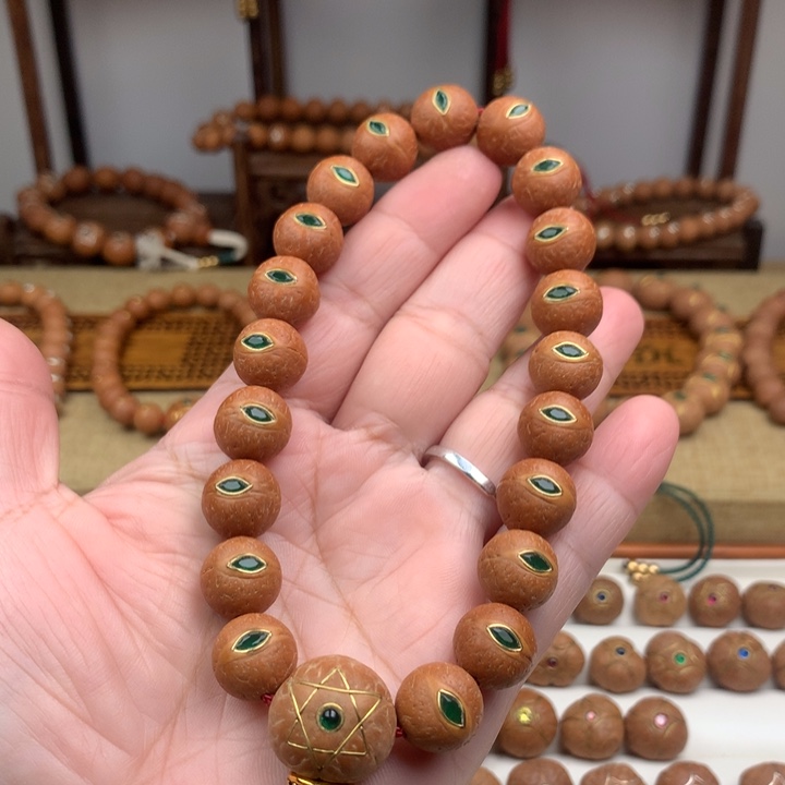 吊坠凤眼菩提手串