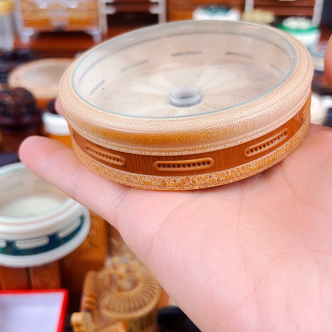 木全竹万体底部镶嵌