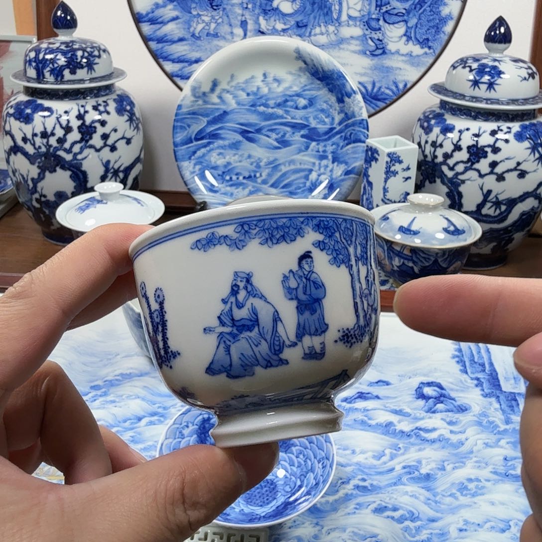 全手工全手绘陶瓷