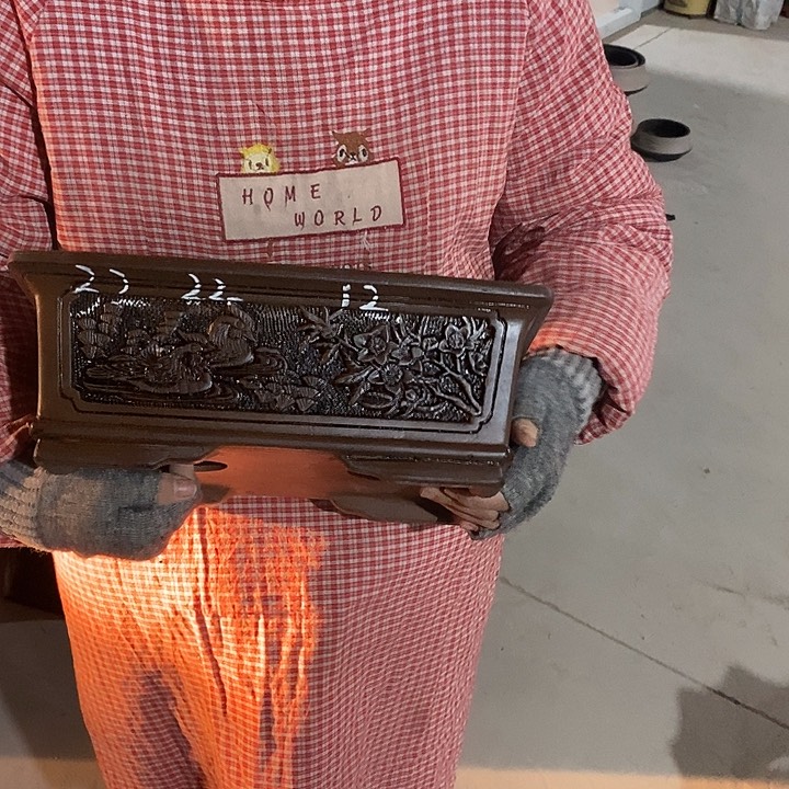 紫砂花盆紫砂花盆