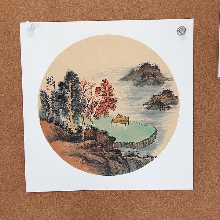 国画李文峰的作品
