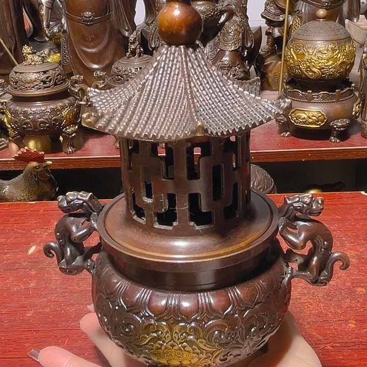 高端精美铜器摆件