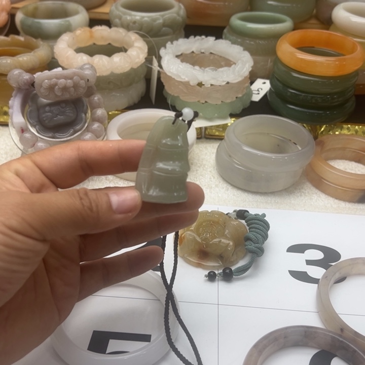 石英岩玉合金手镯