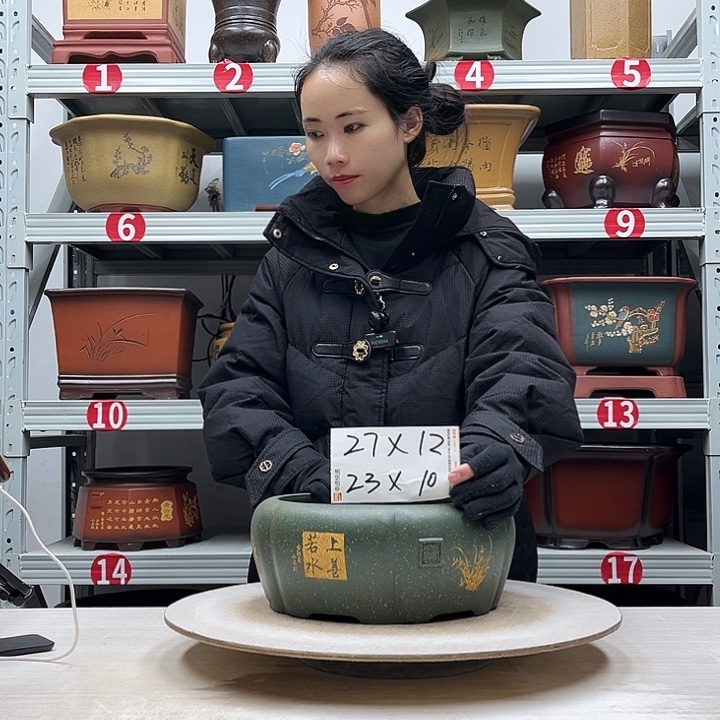 紫砂花盆紫砂花盆