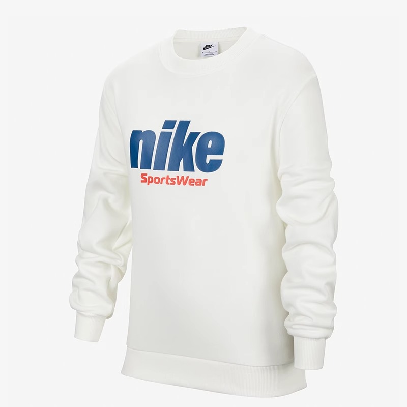 Nike耐克正品时尚简约透气新款男运动宽松休闲百搭长袖卫衣HQ3744