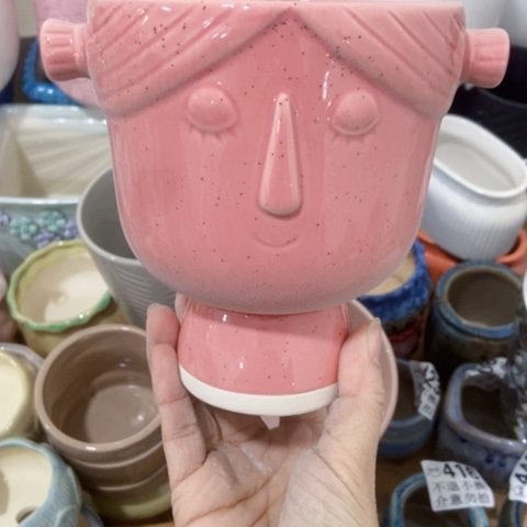 红陶陶瓷多肉花盆