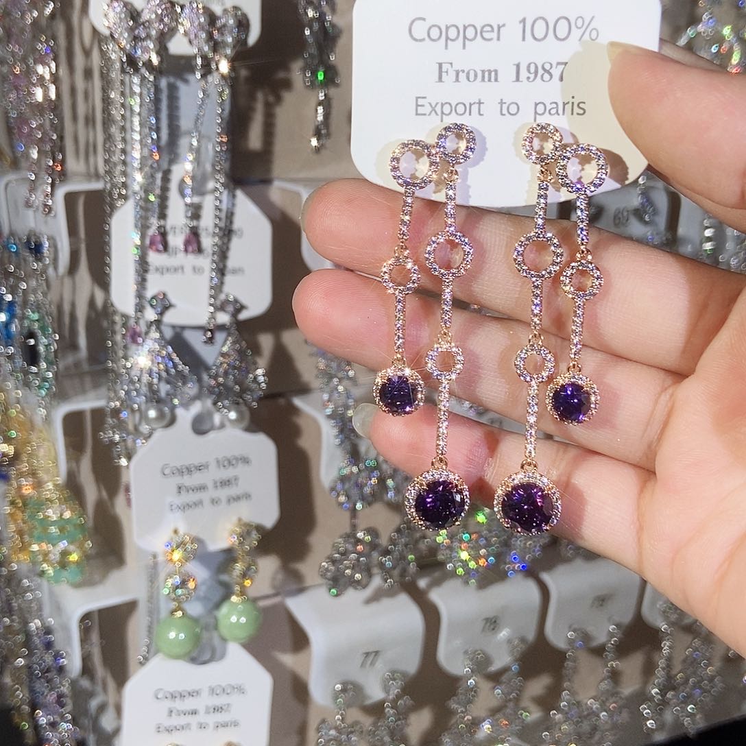 铜合金锆石925银