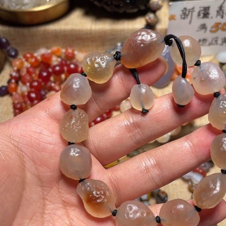 合金手链玛瑙/玉髓
