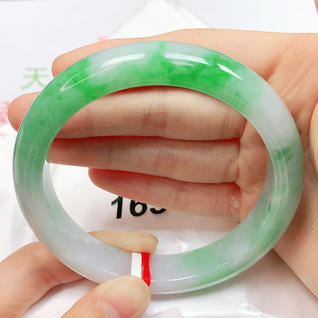 翡翠未镶嵌手镯翡翠手镯62