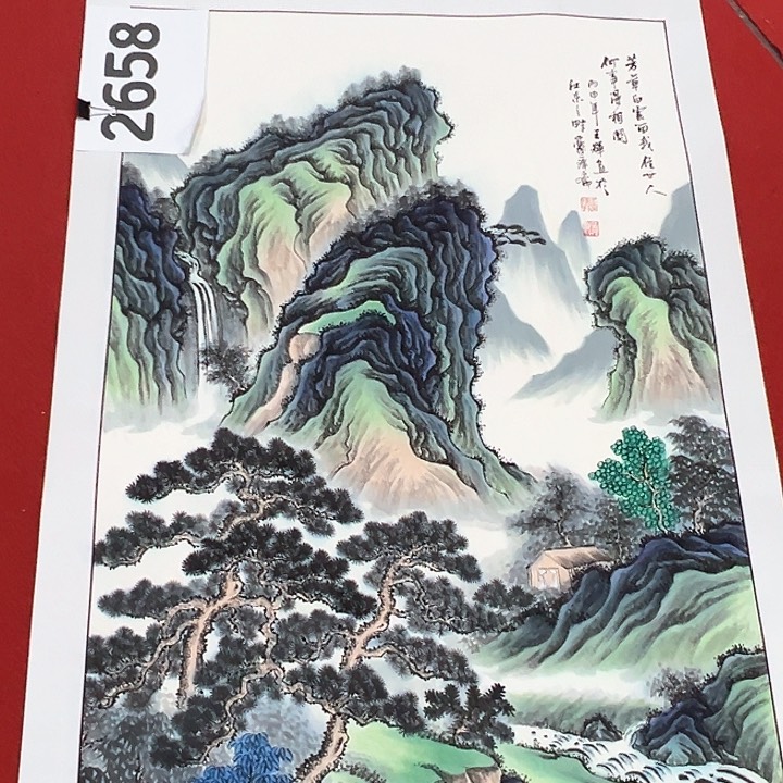 国画纯手绘作品欣赏作品