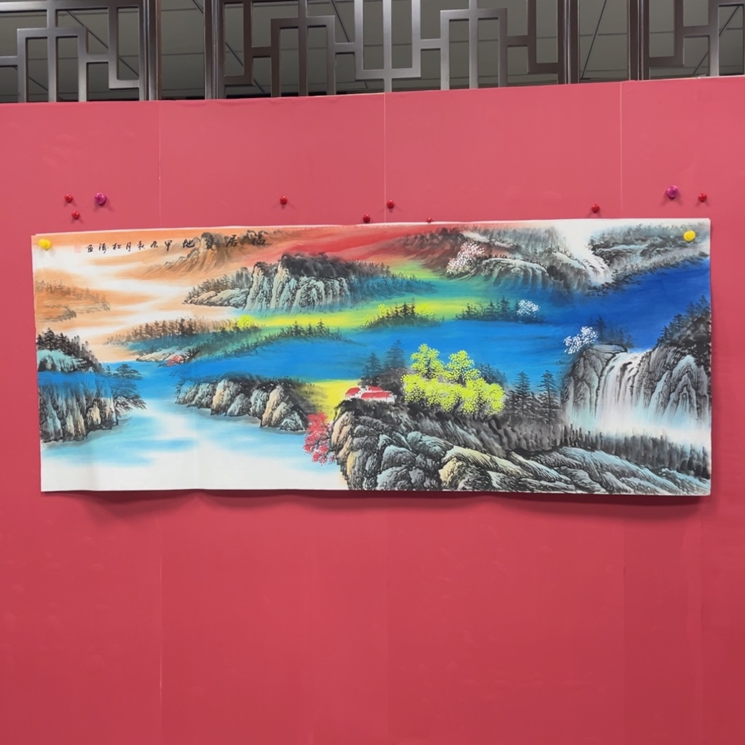 国画国画作品集一个由