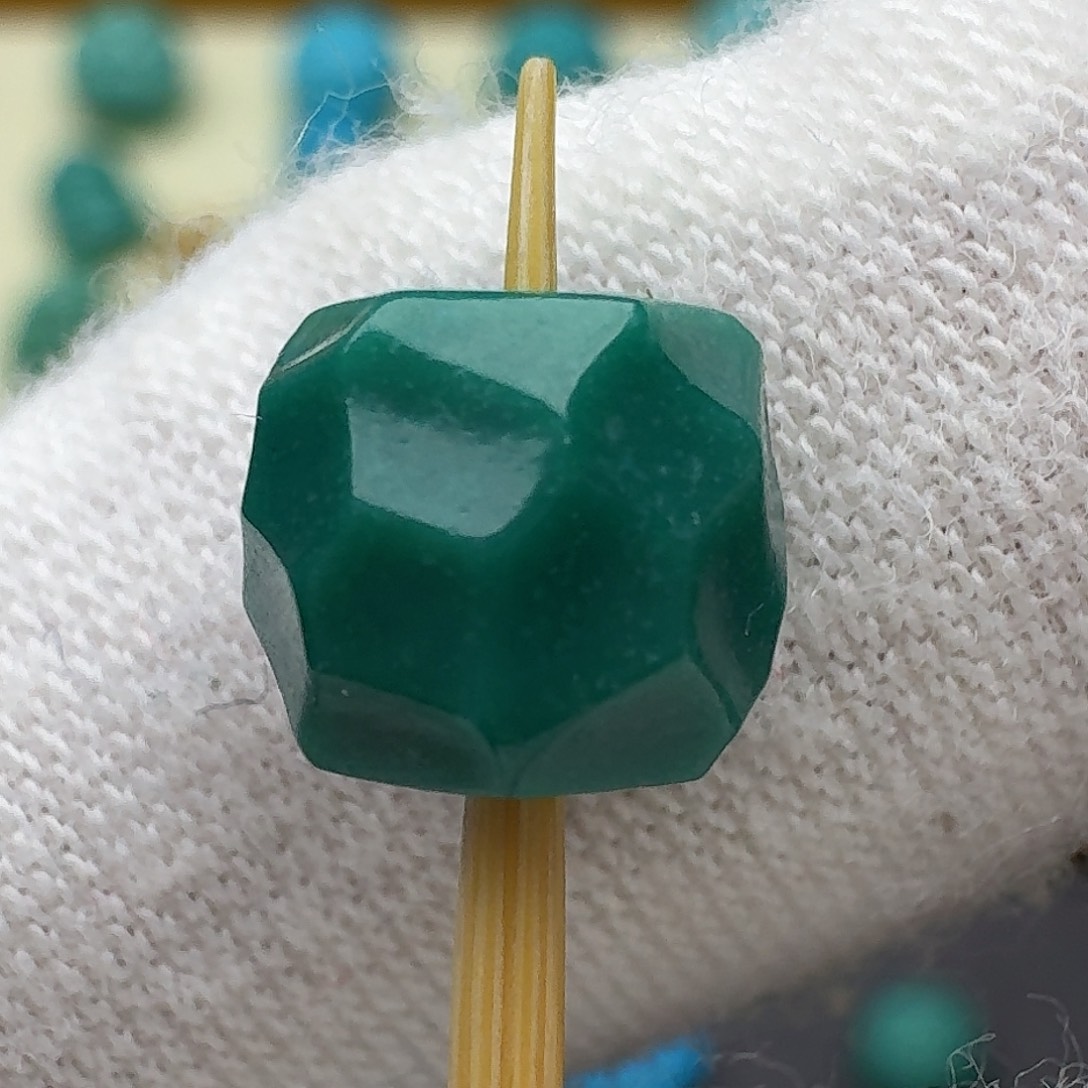 绿松石未镶嵌直切无相8