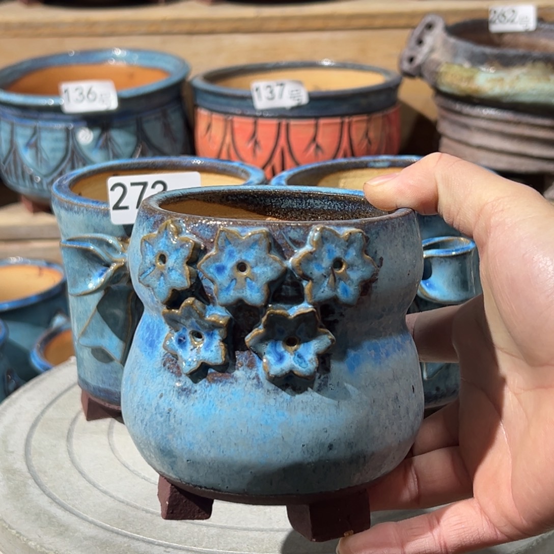 堆***狼尚雅陶坊多肉花盆，待选盆