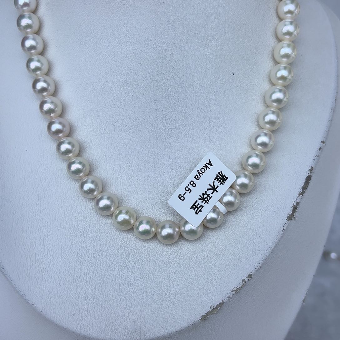 海水珍珠颈饰银S925镶嵌