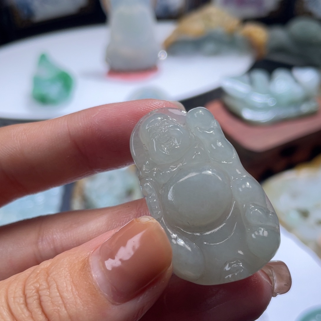 翡翠颈饰未镶嵌净货