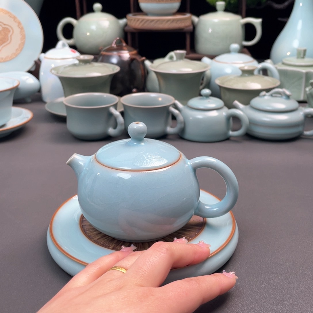 杯全手工支钉烧西施壶微微瑕不带礼盒