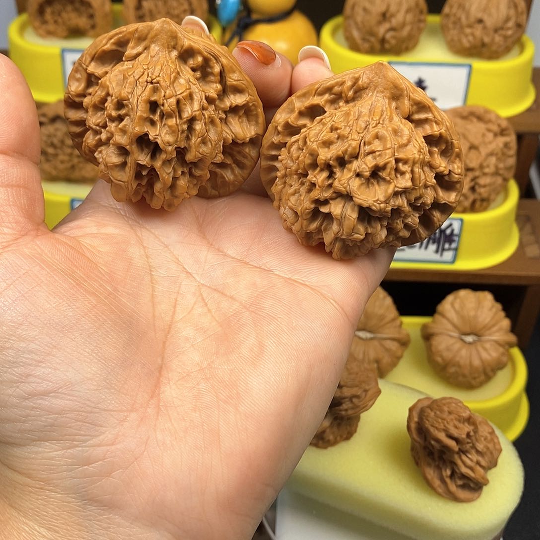 核桃官帽 文玩/木作/... 文玩把件