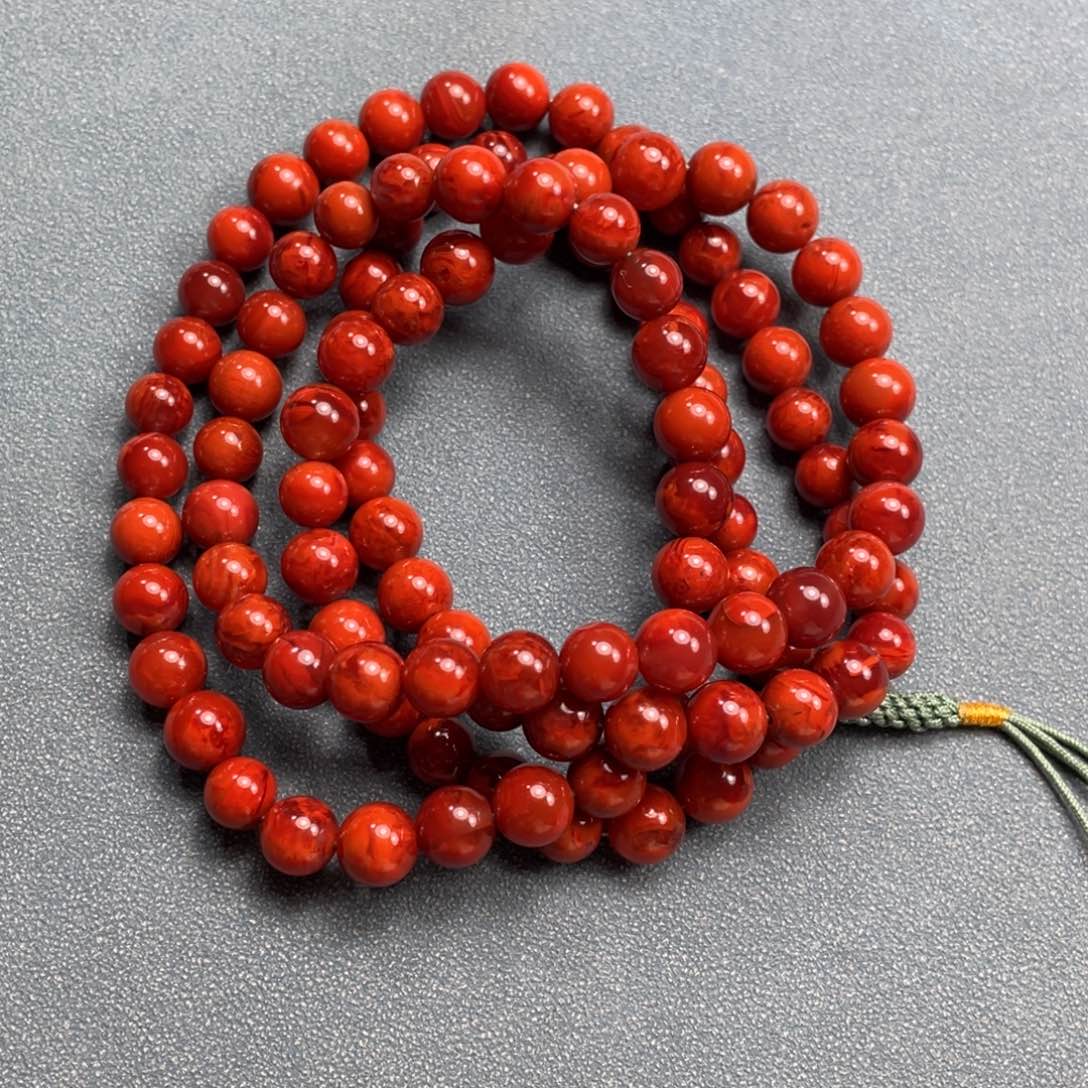 南红玛瑙珠子未镶嵌燕*