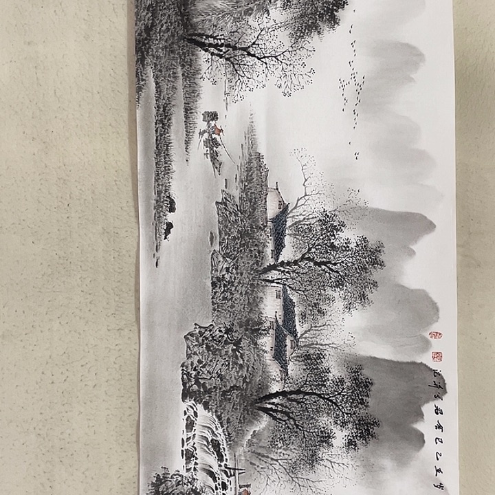 国画国画作品集的故事