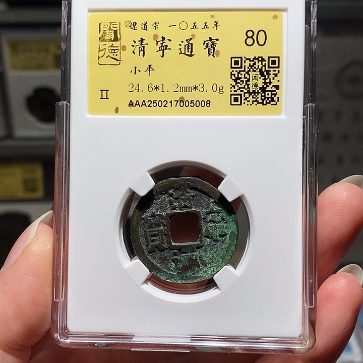 铜瀚海文物A清宁通宝5008