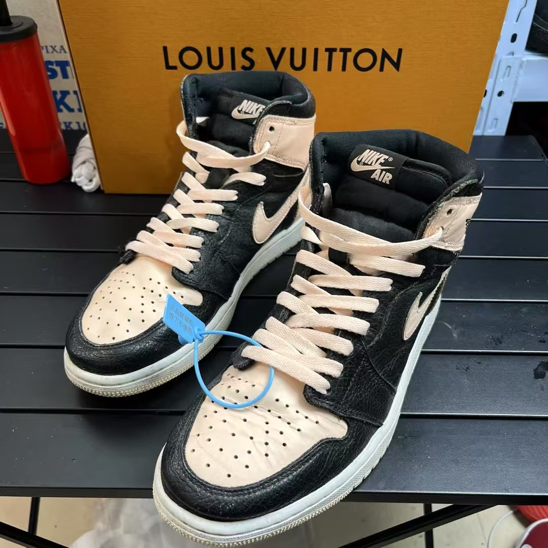 95新 MM6 95新杰/43码/AJ1 黑粉脚趾 