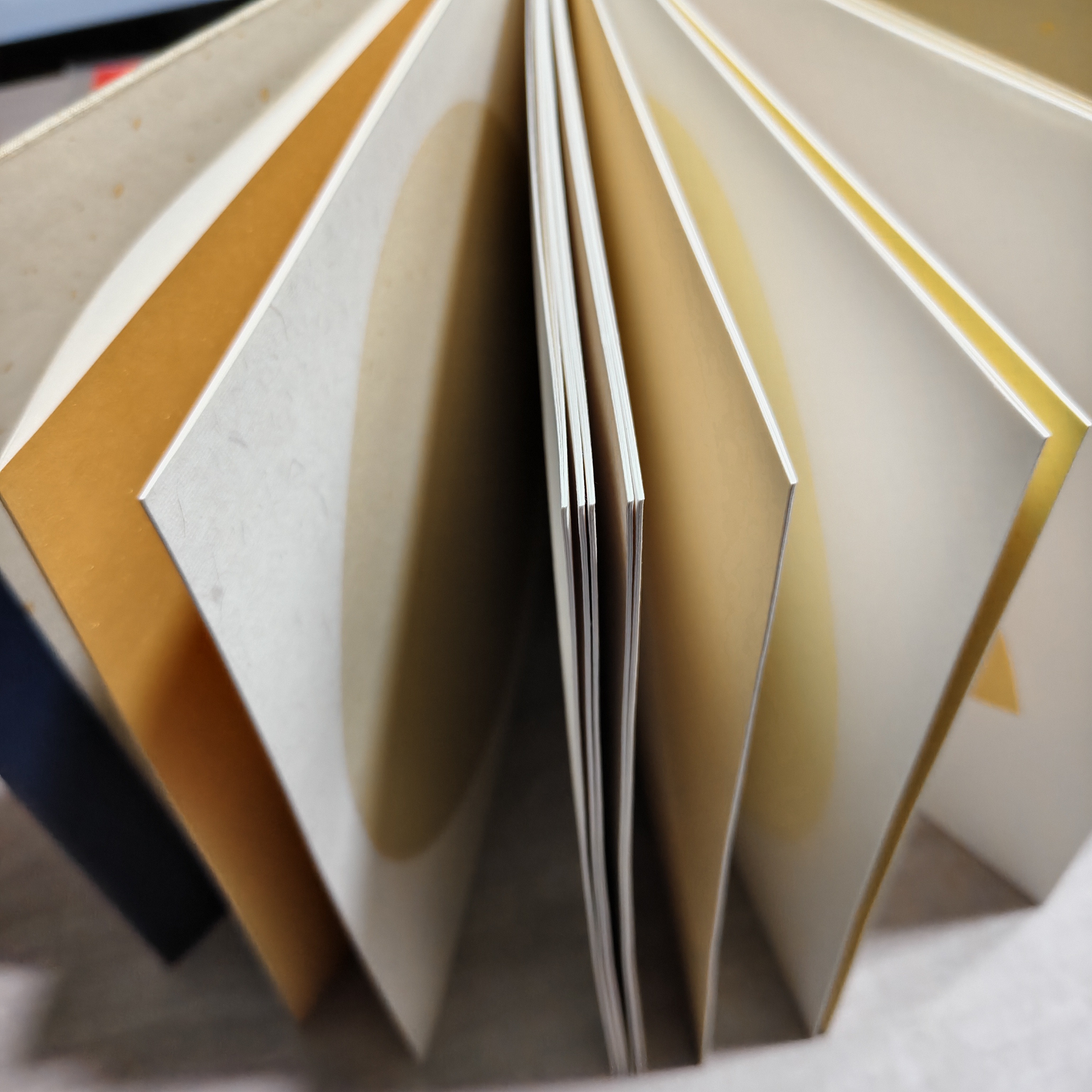 松星宣纸花样册页32x32十折二十页各种款式书法国画册页