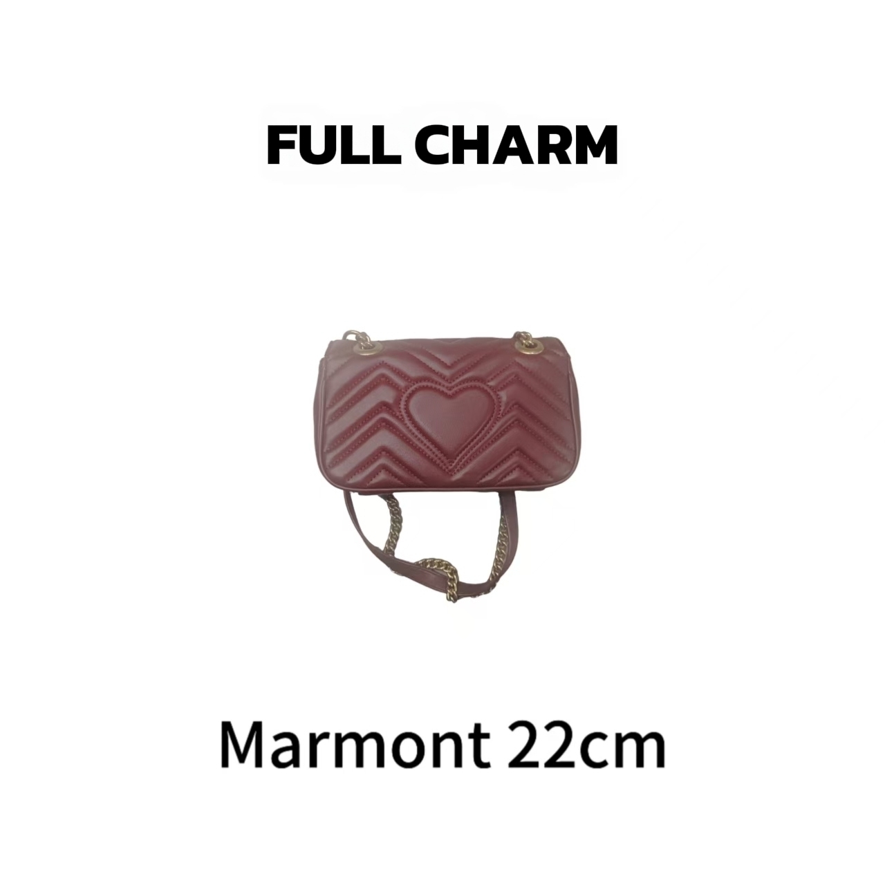 【 E106】FULL CHARM-马蒙22cm-百搭手提单肩斜挎包大容量通勤女包