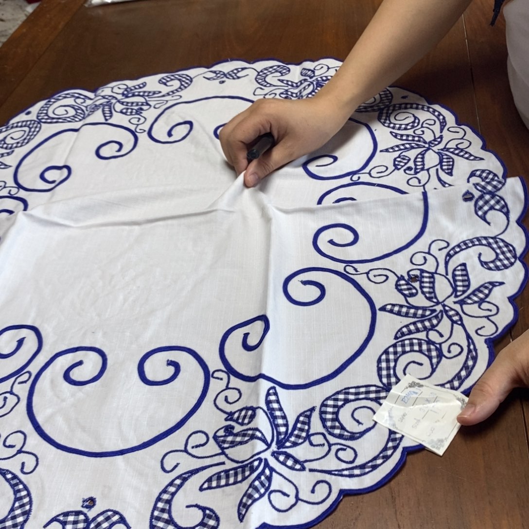 棉蚕丝绸缎011-70厘米圆