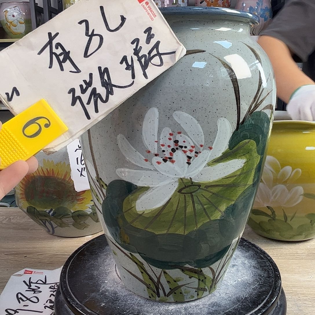 罐1tc景德镇陶瓷花盆