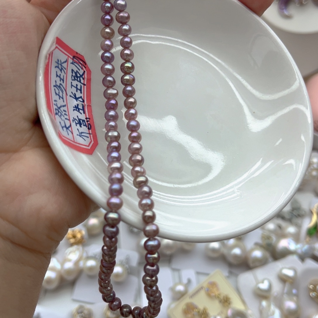 安***'颈饰未镶嵌淡水珍珠