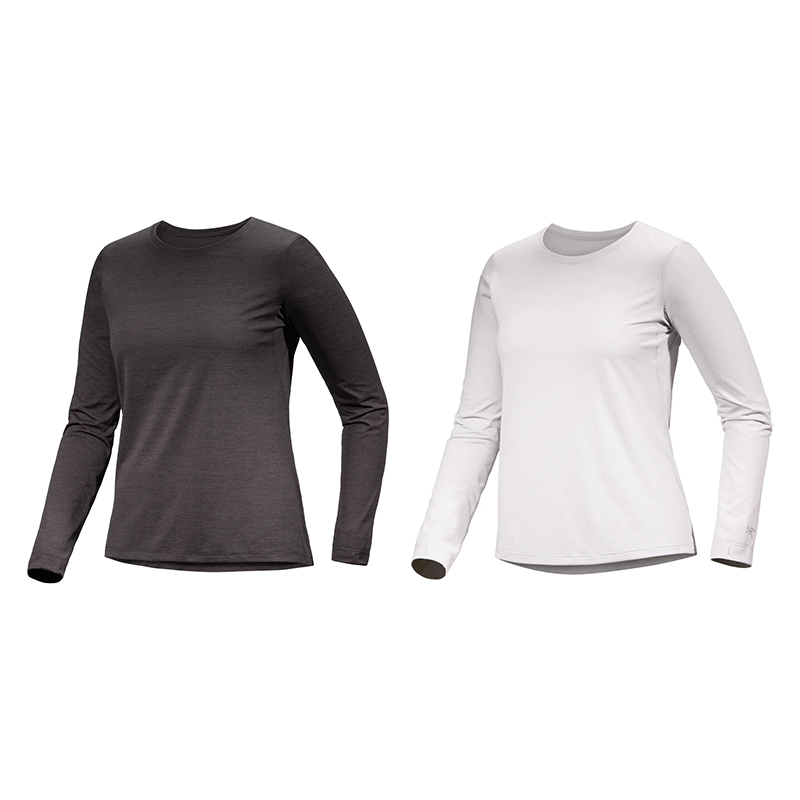 【女款】ARC'TERYX/始祖鸟Taema Crew UPF 40+吸汗速干长袖圆领T恤