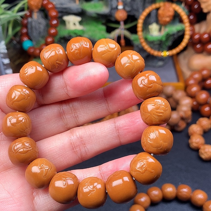 橄榄核手串/手链l*?老型佛手14