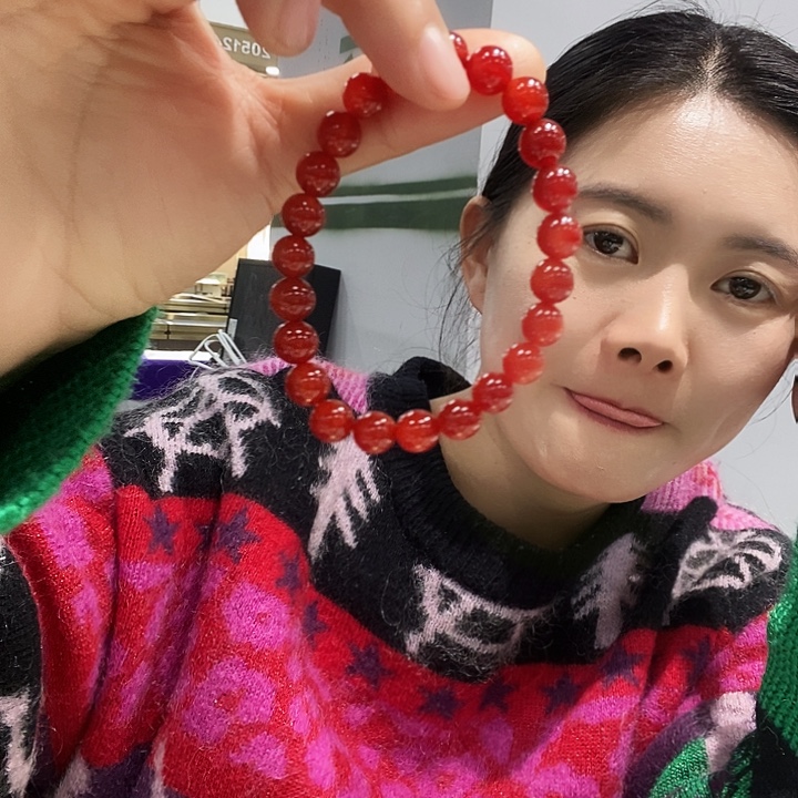 玛瑙/玉髓未镶嵌手链