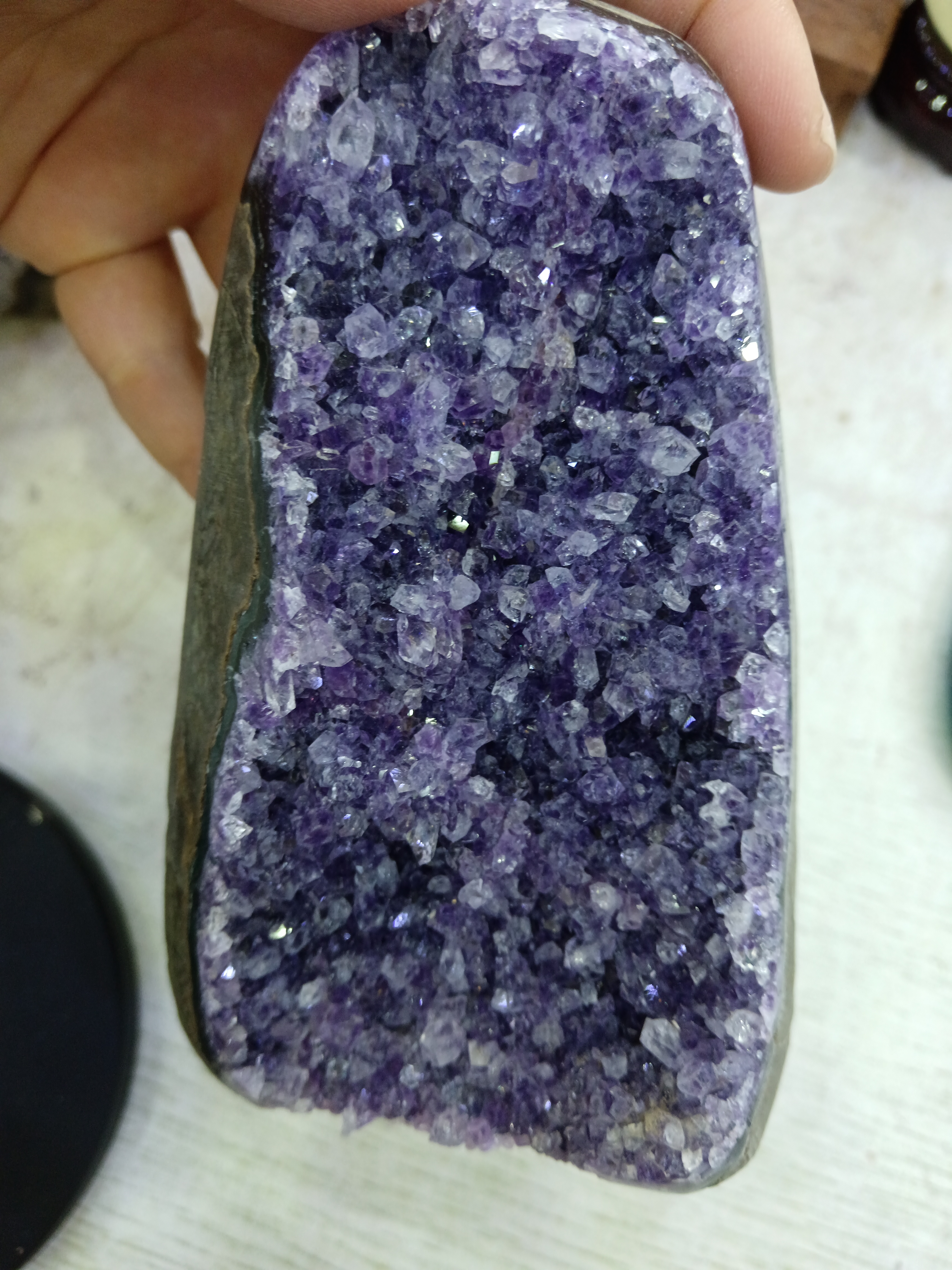 巴西乌拉圭紫水晶摆件