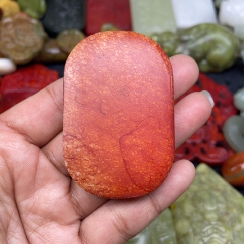 和田玉颈饰未镶嵌123