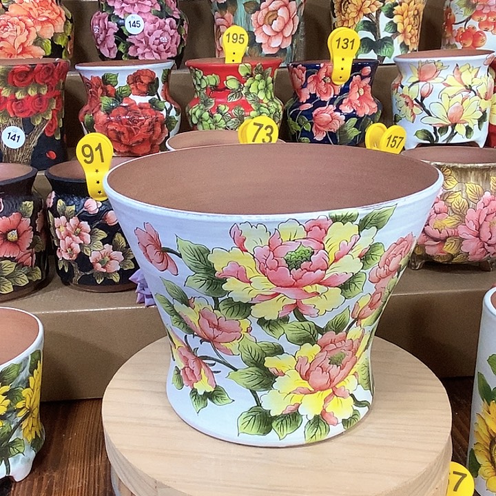 景德镇精品博采美盆王炸21.5/16.5